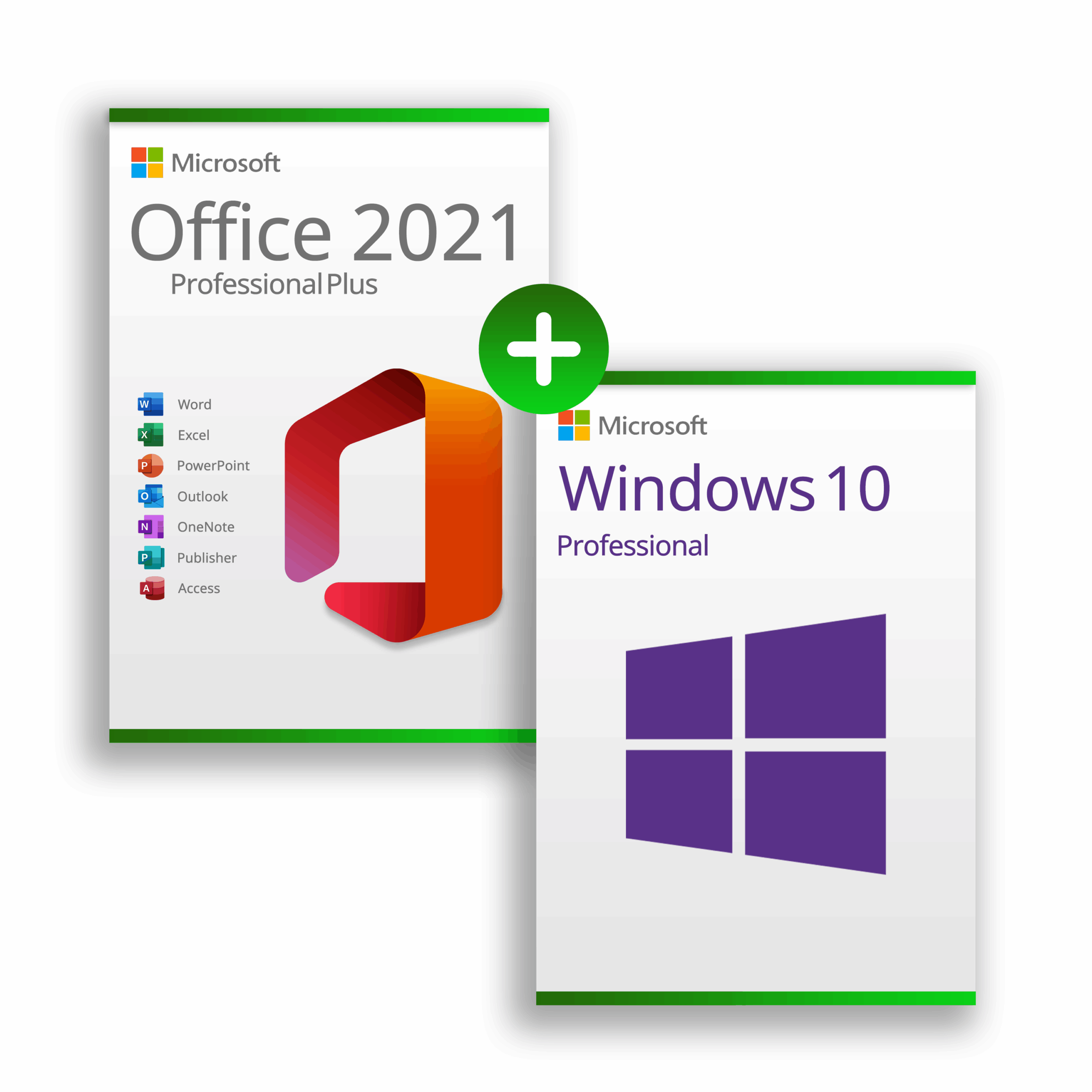Bundle Windows 10 Professional + Office 2021 Professional Plus