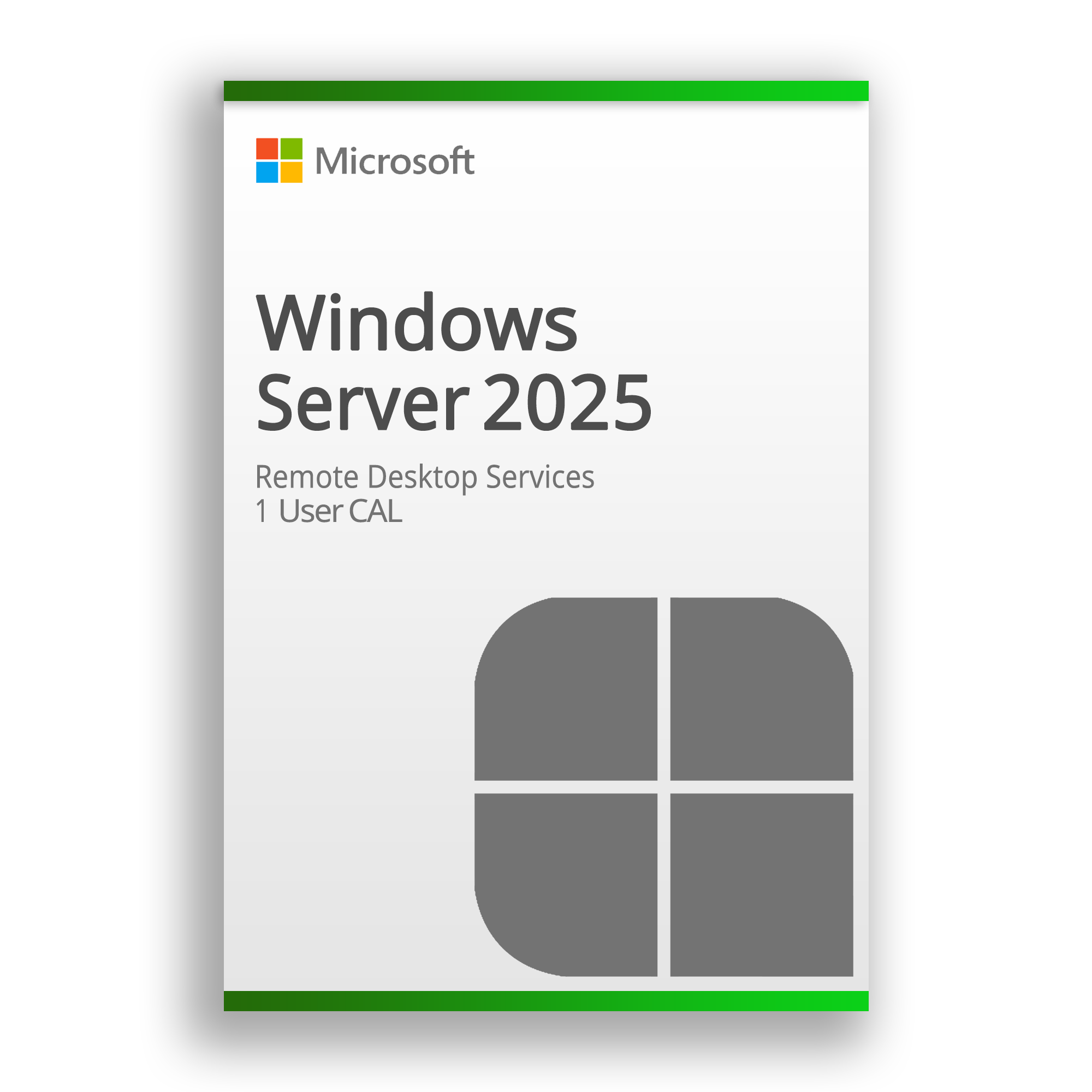 Windows Server 2025 Remote Desktop Services 1 User CAL